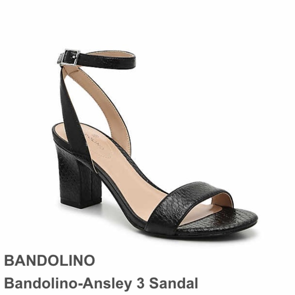 NWT Bandolino Ashley 3 Sandal Heels